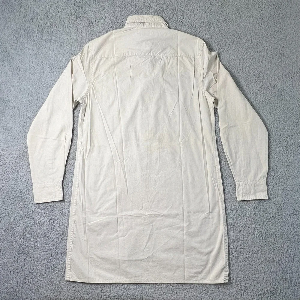 Polo Ralph Lauren Women's Cream Button-Front Shirt Dress - Picture 2 of 16